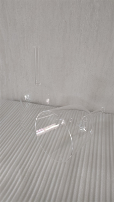 CUENCO CANTOR DE CRISTAL TRANSPARENTE CON MANGO DE CHAKRA MOQ 1 HECHO A MANO CALIDAD SUPERIOR
