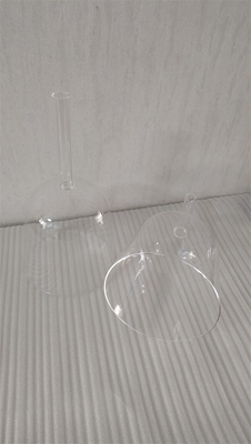 CUENCO CANTOR DE CRISTAL TRANSPARENTE CON MANGO DE CHAKRA MOQ 1 HECHO A MANO CALIDAD SUPERIOR