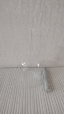 CUENCO CANTOR DE CRISTAL TRANSPARENTE CON MANGO DE CHAKRA MOQ 1 HECHO A MANO CALIDAD SUPERIOR