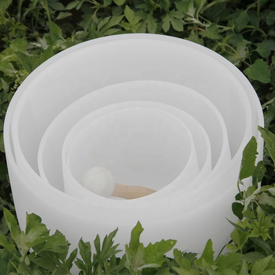 Sonido de larga duración 8-14 pulgadas Conjunto de cristal helado para meditar con accesorios