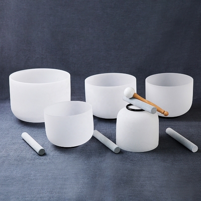 Los clásicos originales de frosted singing bowls de 8-14 pulgadas