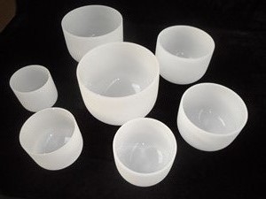 Juego de 7 Chakras de Cuencos Tibetanos de Cristal Premium con accesorios, precio al por mayor