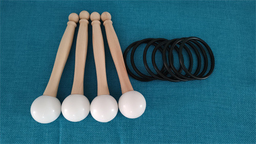 Mazas de caucho para cuenco de canto o tenedor