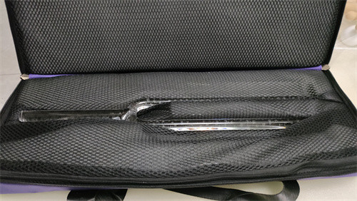Funda de transporte para diapasón de cristal morado de tela Oxford resistente al desgaste