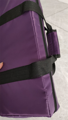 Tenedor de afinación de cristal de cuarzo Confeccionado con tela oxford de color púrpura resistente al desgaste y capa protectora de 5.