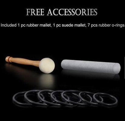 Accesorio para cuenco de cristal - Maza de goma