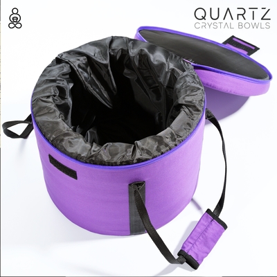 Estuche para transportar cuencos cantores de cristal medianos
