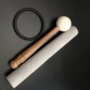 BASTON DE GAMUZA PARA CUENCOS CANTORINOS DE CRISTAL