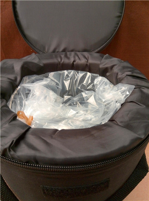 Fundas resistentes de lona para cuencos cantores de cristal