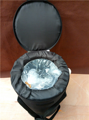Fundas resistentes de lona para cuencos cantores de cristal