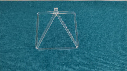 Pirámide de Cristal de Triángulos de Sonido Curativo de Cuarzo Cantante para el Equilibrio de Chakras de Alta Calidad