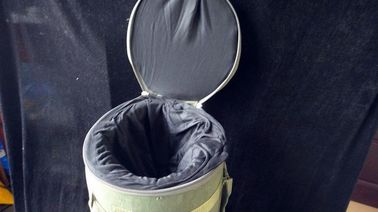 14 inch Green Padded Carrying Case For Quartz Crystal Singing Bowls Manufacturer Direct
