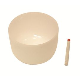 Sonido luminoso glaseado cristal canto tazón precio al por mayor para el equilibrio de chakra 8-14 pulgadas