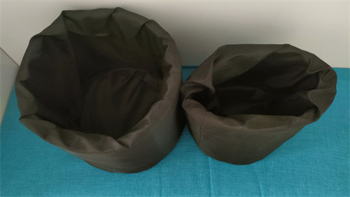 Estuche para Cuenco Tibetano de Cristal Negro con Cremallera Exquisita y Bolsillo Grande