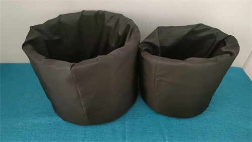 Estuche para Cuenco Tibetano de Cristal Negro con Cremallera Exquisita y Bolsillo Grande