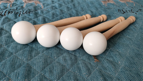 Baquetas o mazos para cuencos cantores de cristal
