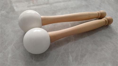 Herramienta de percusión para cuencos cantores de cuarzo
