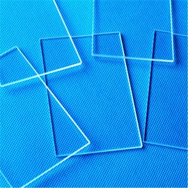 Placas de vidrio de cuarzo cuadrado muestra disponible de MOQ baja 100*100mm