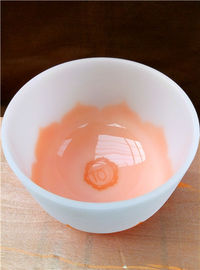 Orange Chakra Lotus Set Cuarzo Cristal Cantando Cuencos 440HZ de la más alta calidad hecha en China