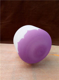 Sonido de larga duración Violeta Chakra Loto Cuarzo Cristal Cantando Cuencos 8 pulgadas B 440HZ fábrica Vender directamente