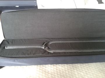 Pure clear crystal tuning forks with carrying box and rubber striker