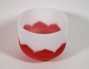 Cuencos cantores de cristal de cuarzo Chakra Lotus de 8 pulgadas, B 440HZ, precio al por mayor, fabricados en China
