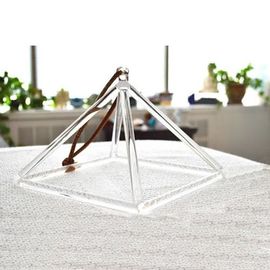 Pirámides Cantantes de Cristal de Cuarzo Hechas de Cristal de Cuarzo Puro Natural 99.99% Hechas en China