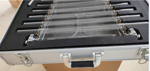 Quartz Crystal  Harp Wrapped by Alumina Alloy Box with crstal mallet