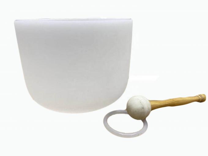 Proporciona una taza de canto helada con tono de chakra CDEFGAB 6